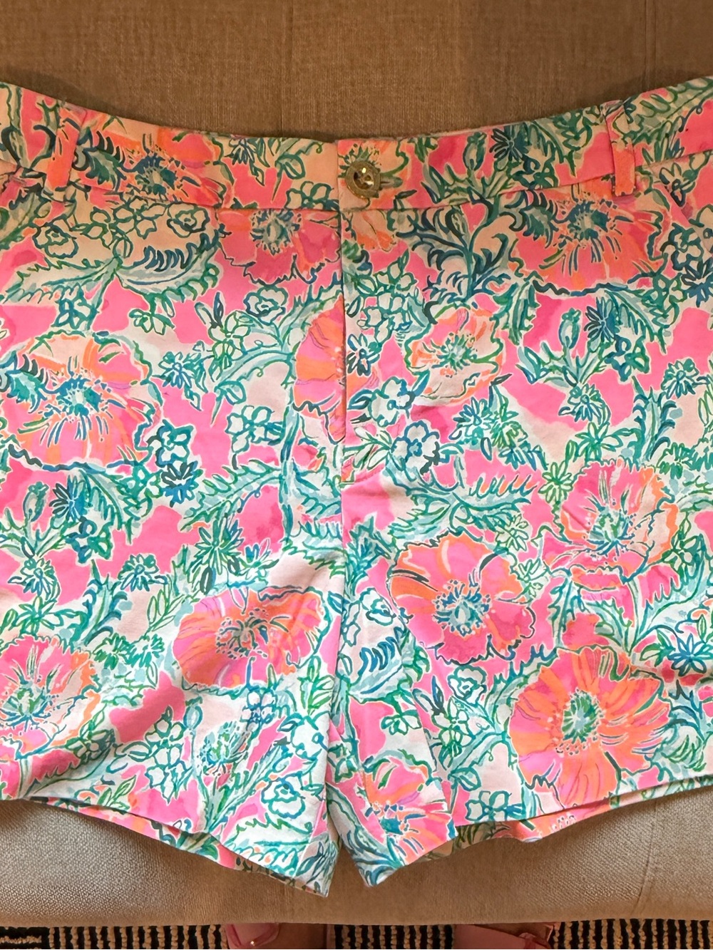 Lilly Pulitzer 5” Gretchen High Rose Shorts